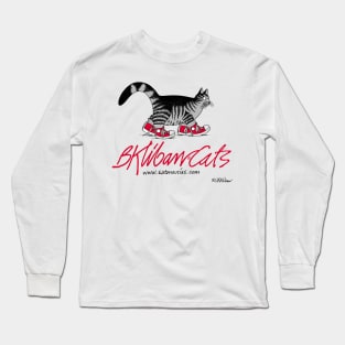 B Kliban Cat - cat wearing shoes Long Sleeve T-Shirt